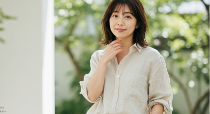 ナチュラルな女性の写真